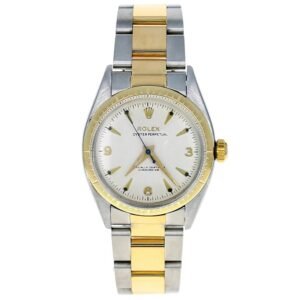 Rolex Oyster Perpetual 34mm Stainless Steel Yellow Gold 6582