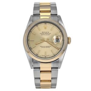 Rolex Datejust 36mm Stainless Steel Yellow Gold 16203
