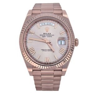 Rolex Day-Date 40 Rose Gold President 228235