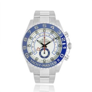 Rolex Yachtmaster II Blue Ceramic Bezel Stainless Steel Watch Ref
